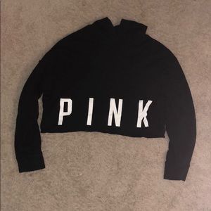 Victoria secret cropped hoodie